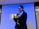 Anubha Wearing Purple and made training environment in Purple color