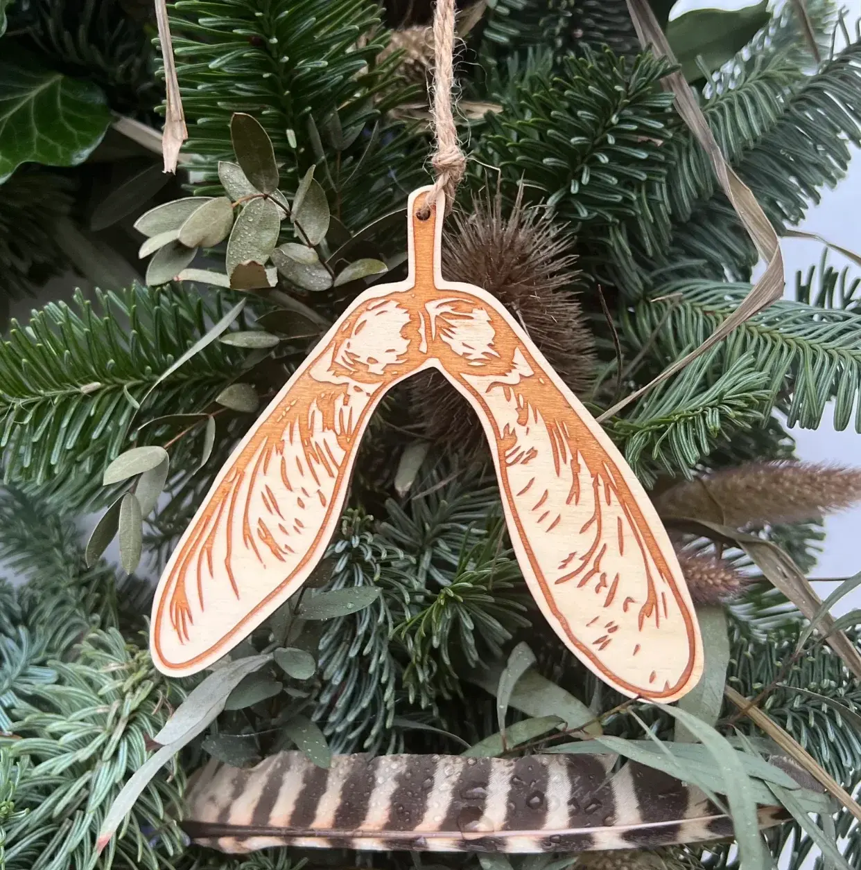 Plywood Sycamore Decoration