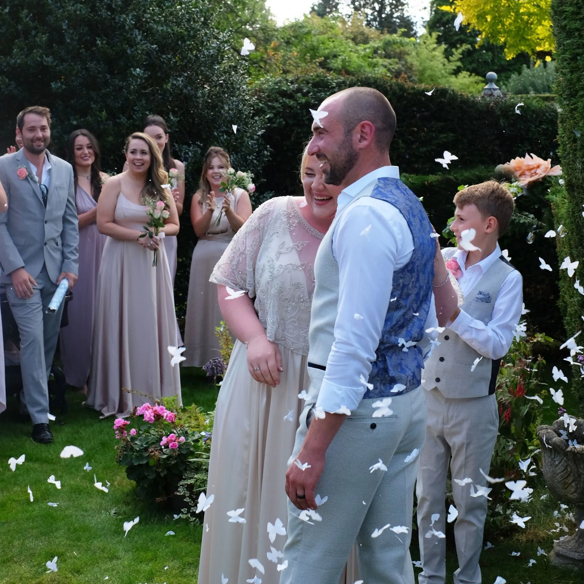 After saying I do