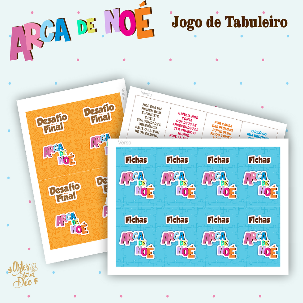 Miniatura: Jogo Tabuleiro Noé