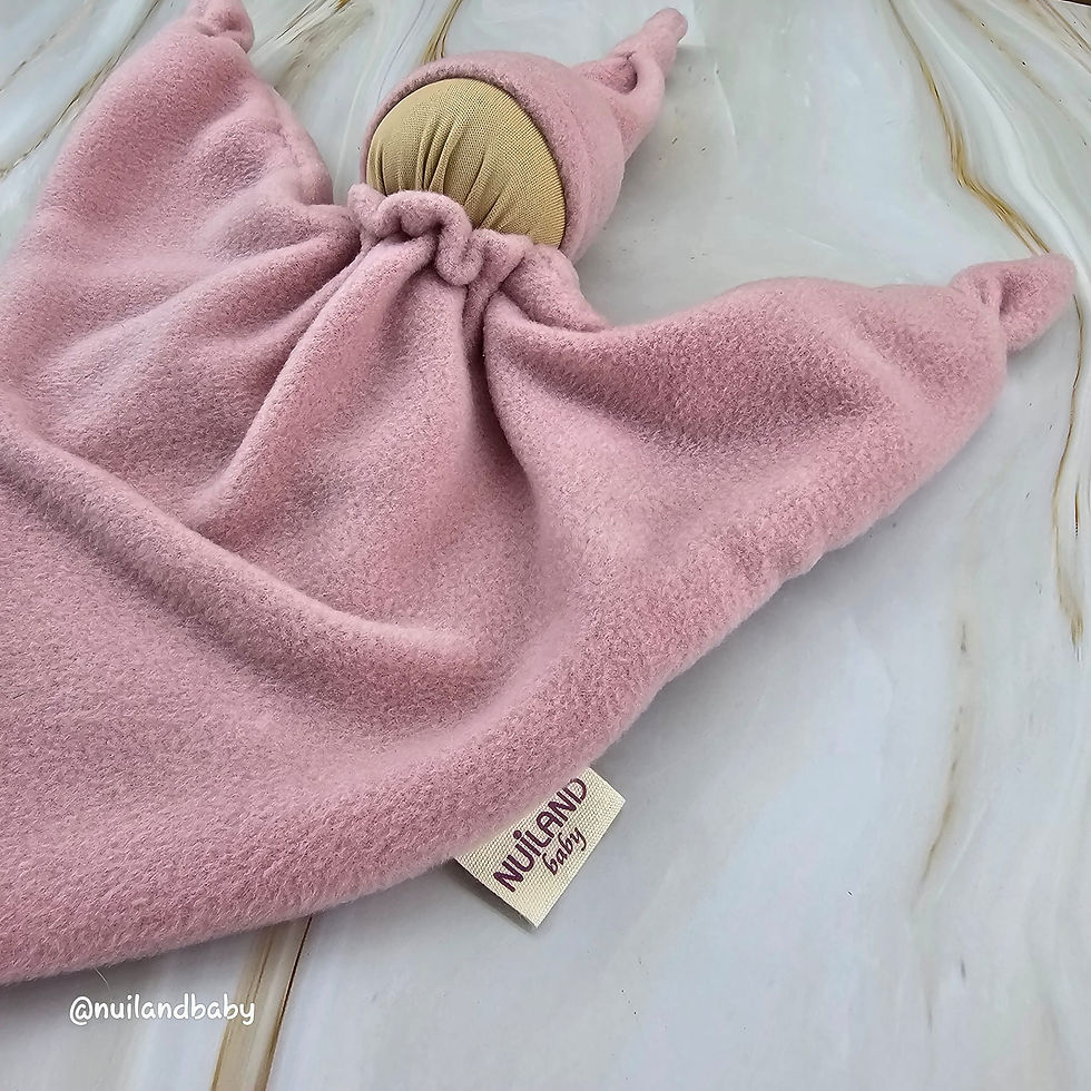 Thumbnail: Waldorf Sleepy Comforter Doll - Handmade Baby Lovely - Newborn Gift