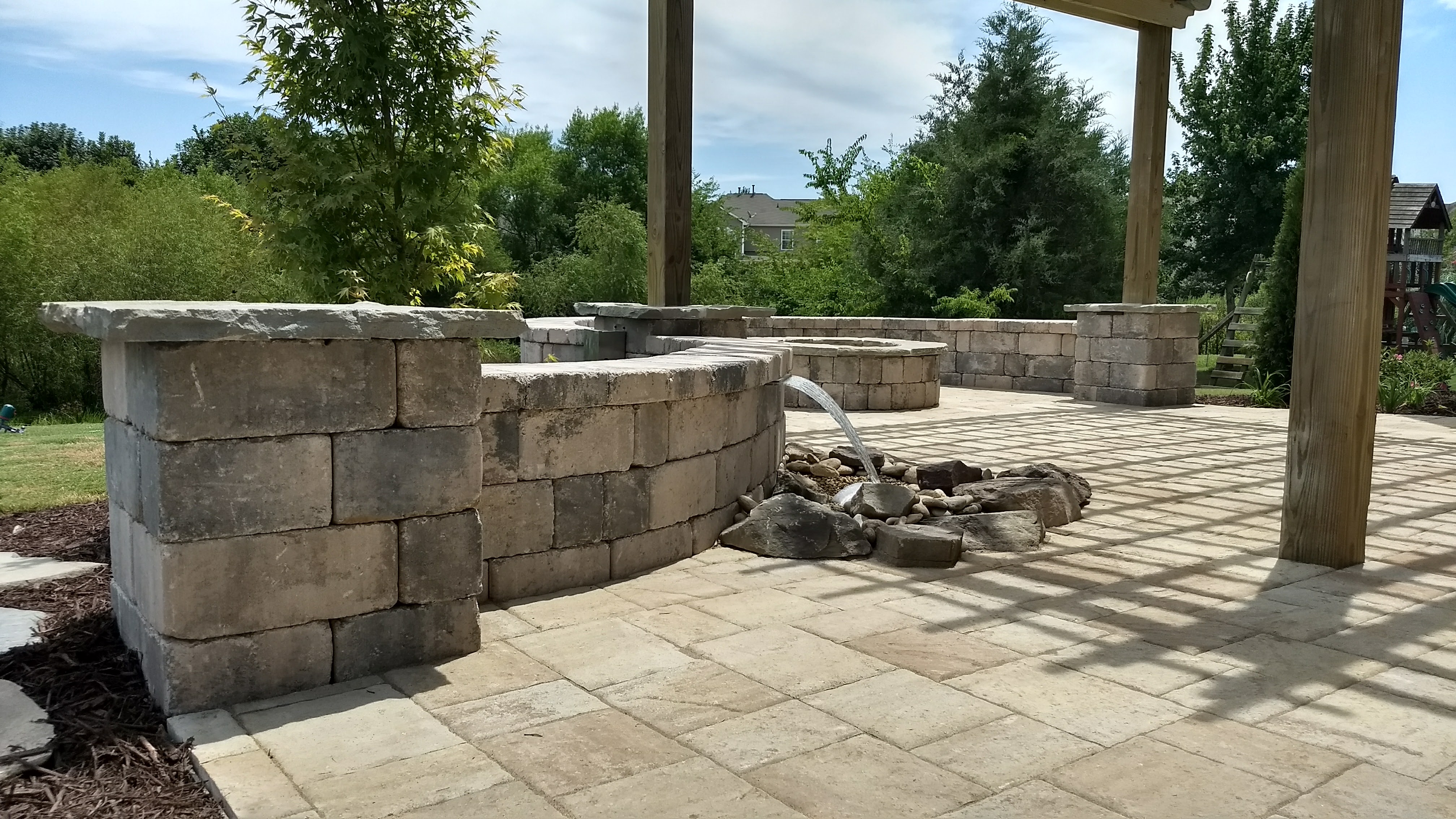 Patio Water Feature Designs
