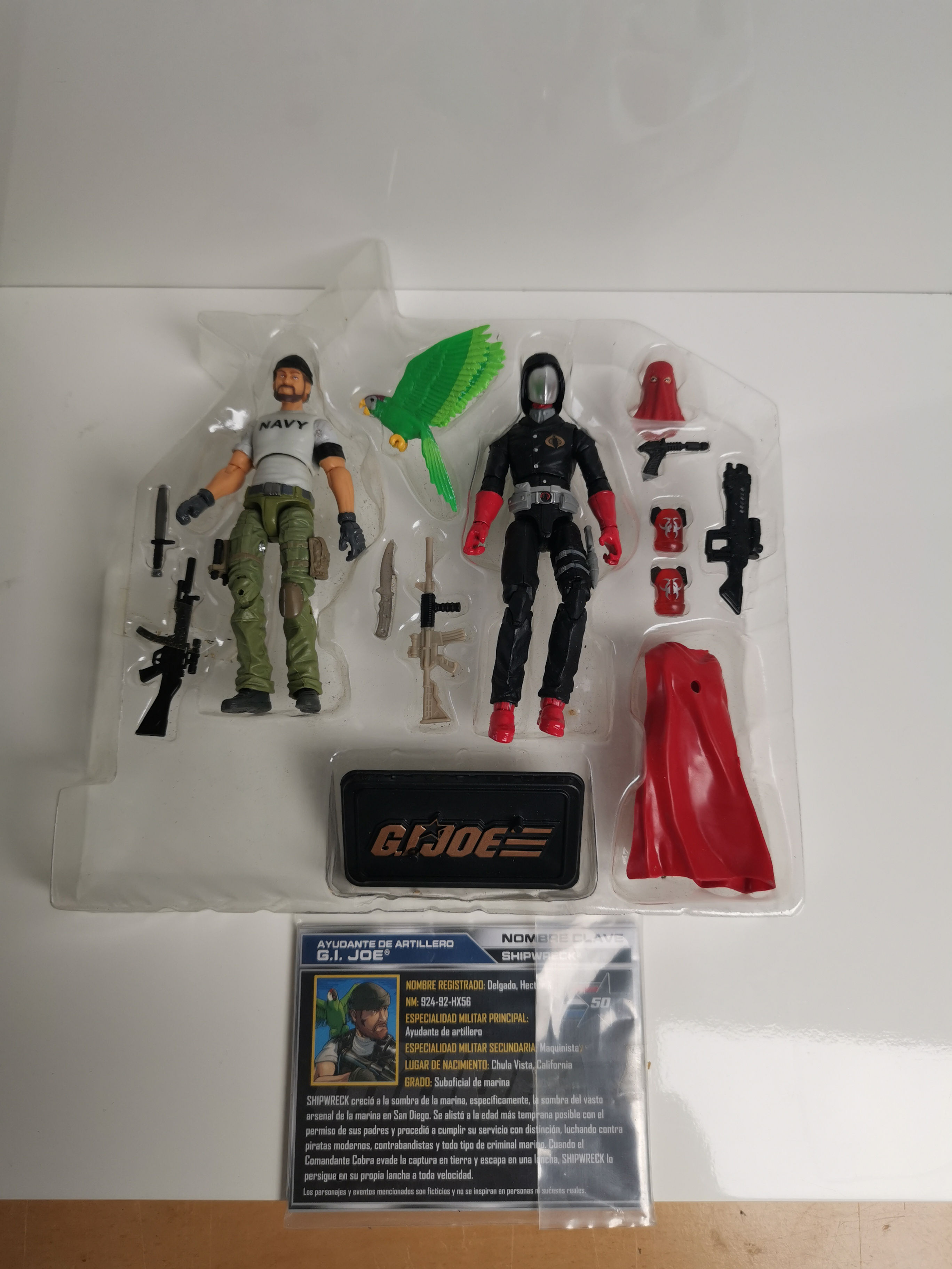 2015 50th Anniversary Shipwreck Vs Cobra Commander