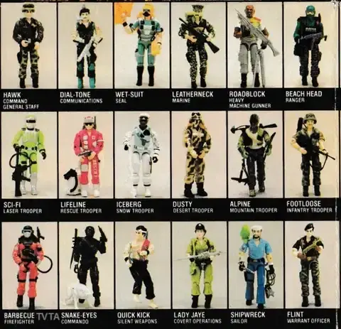 gijoe men