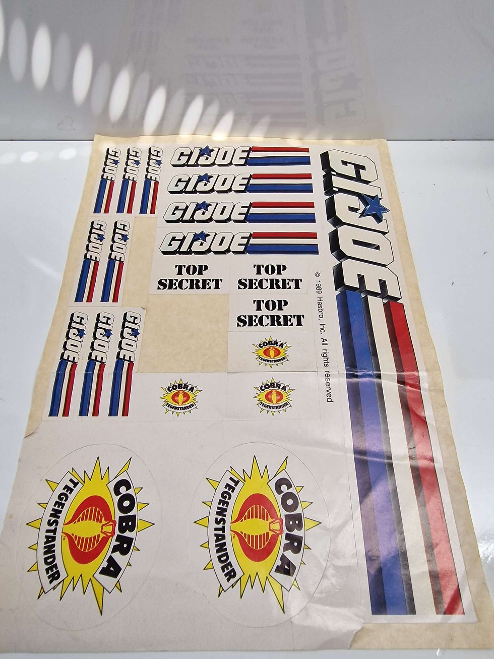 G.I.JOE STICKERS