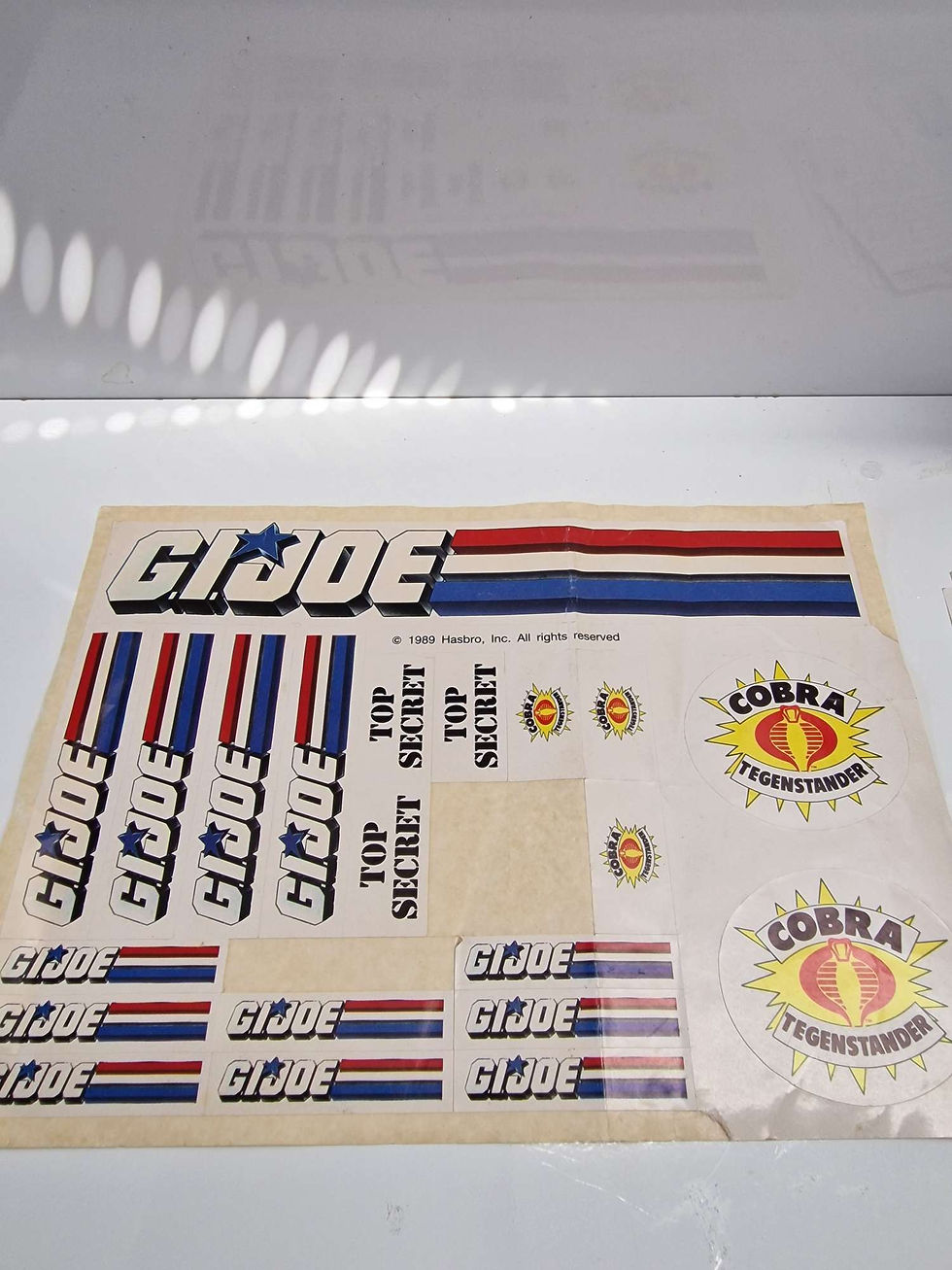 G.I.JOE STICKERS