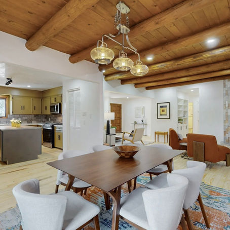 OldWood Flooring at Via Caballero in Santa Fe New Mexico