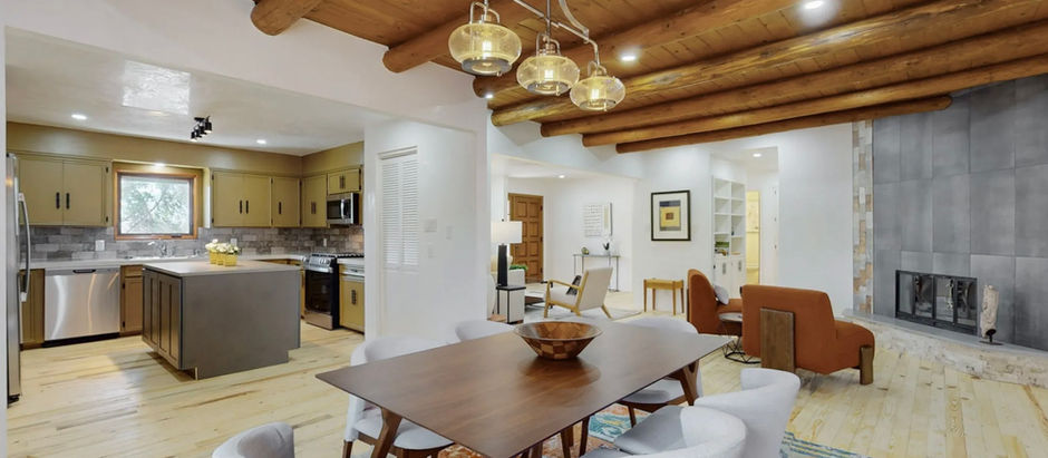 OldWood Flooring at Via Caballero in Santa Fe New Mexico