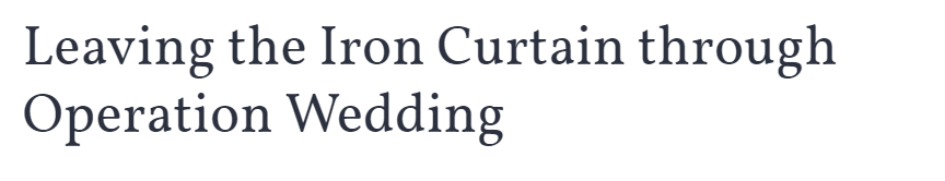 "Ironed Curtains" blog