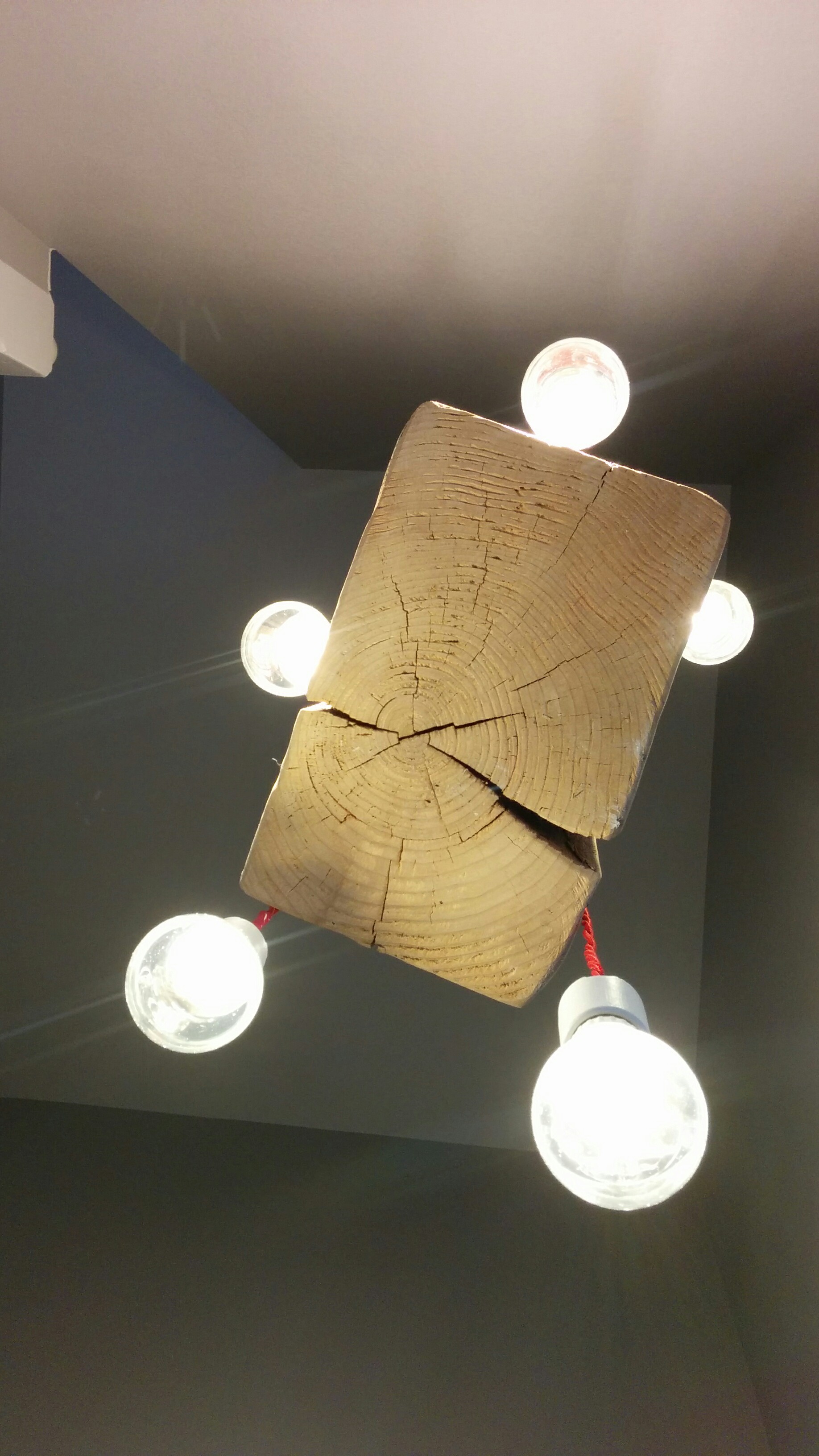 block pendant light