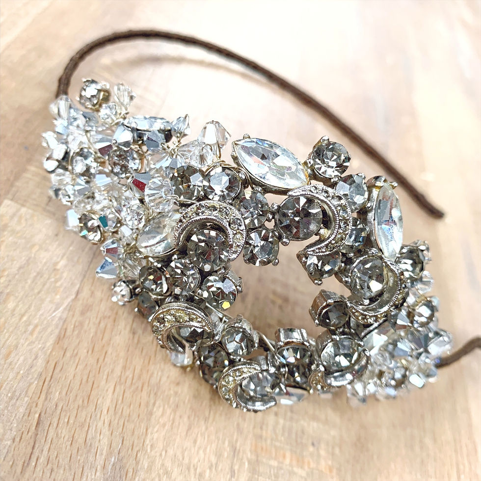 Miniature : Zara Jewelled Headpiece