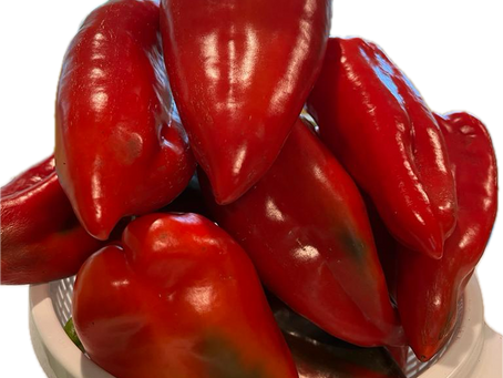 Grilled Peppers with Easy Peeling Instructions