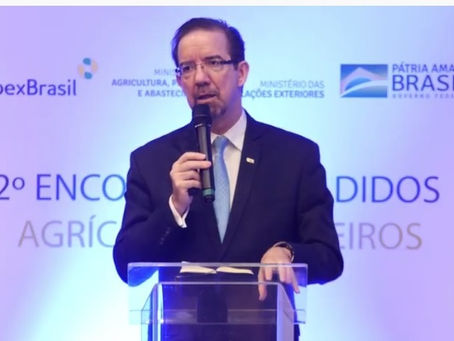 Embrapa ampliará apoio a adidos agrícolas