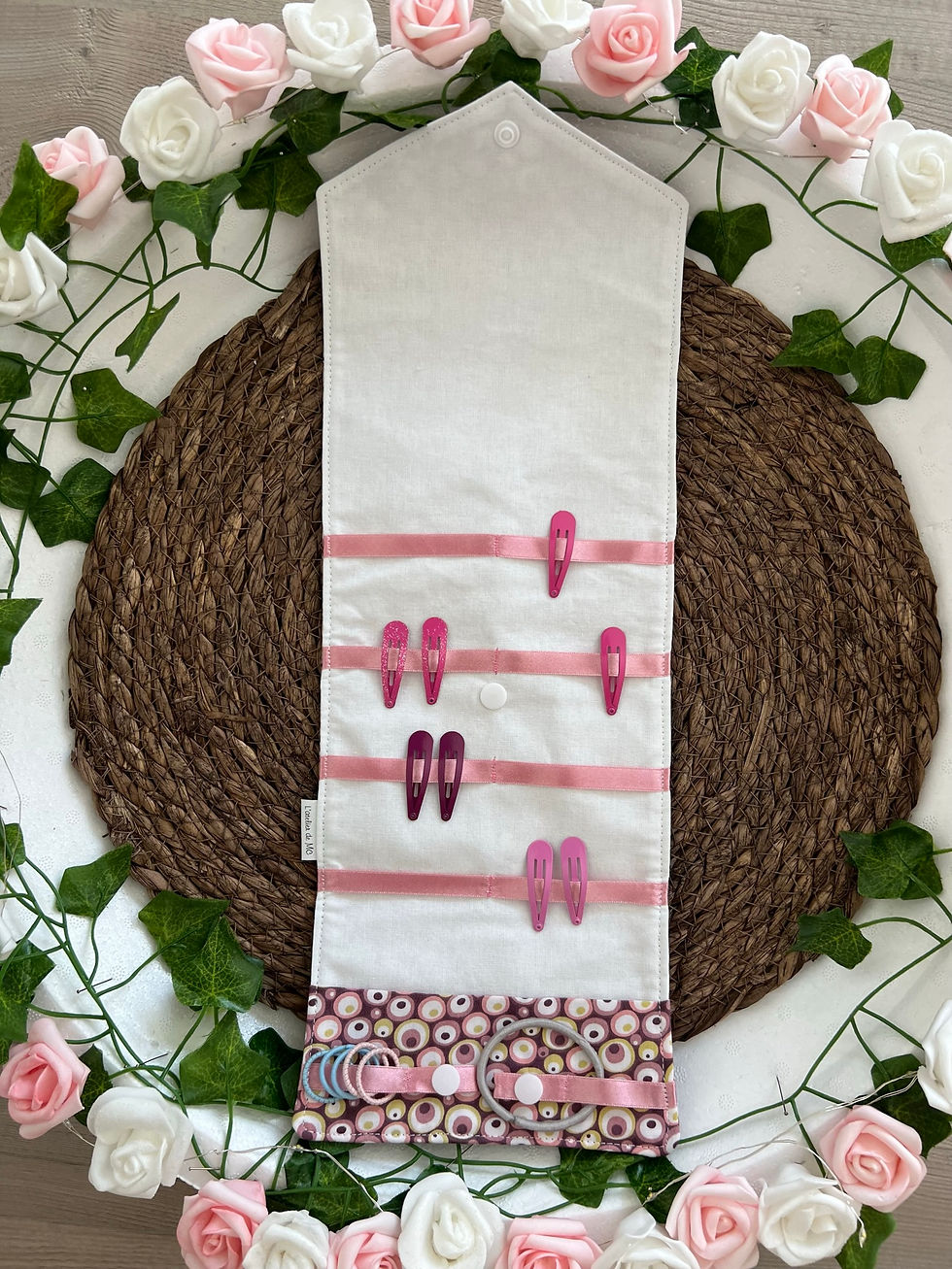 Pochette de rangement pour pinces et élastiques