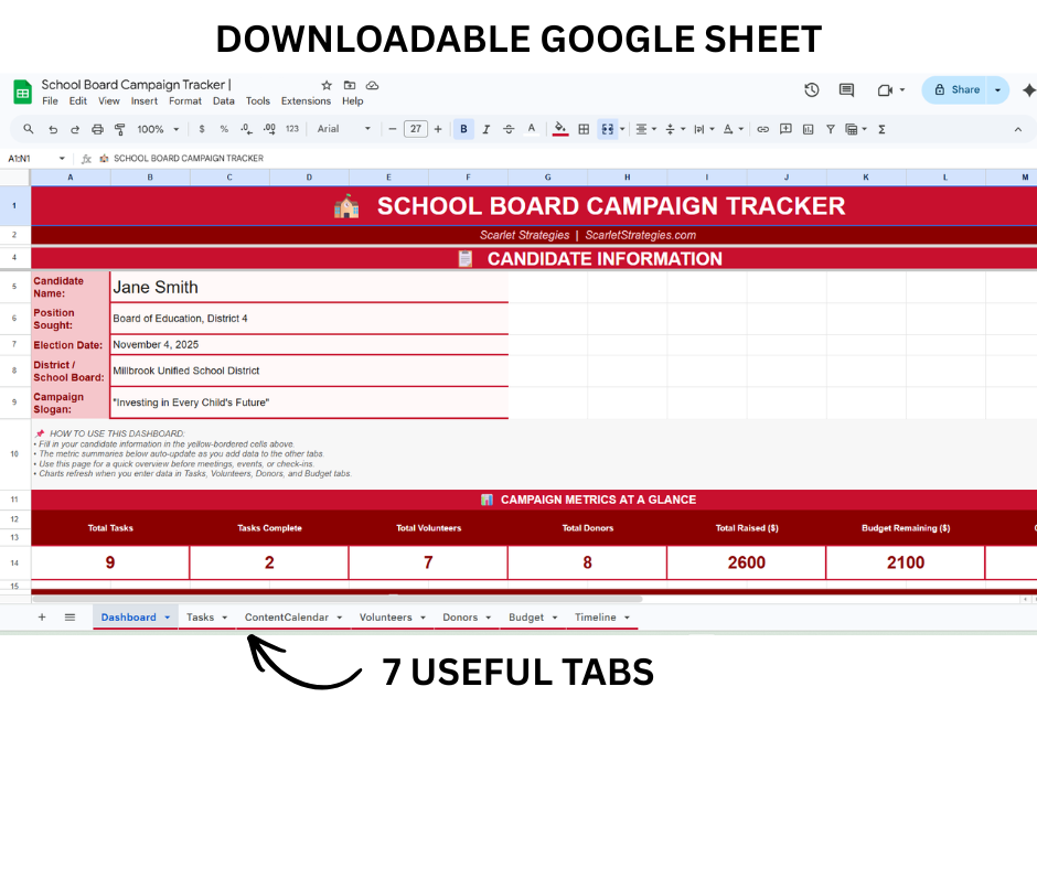Thumbnail: Complete School Board Campaign System (Bundle)
