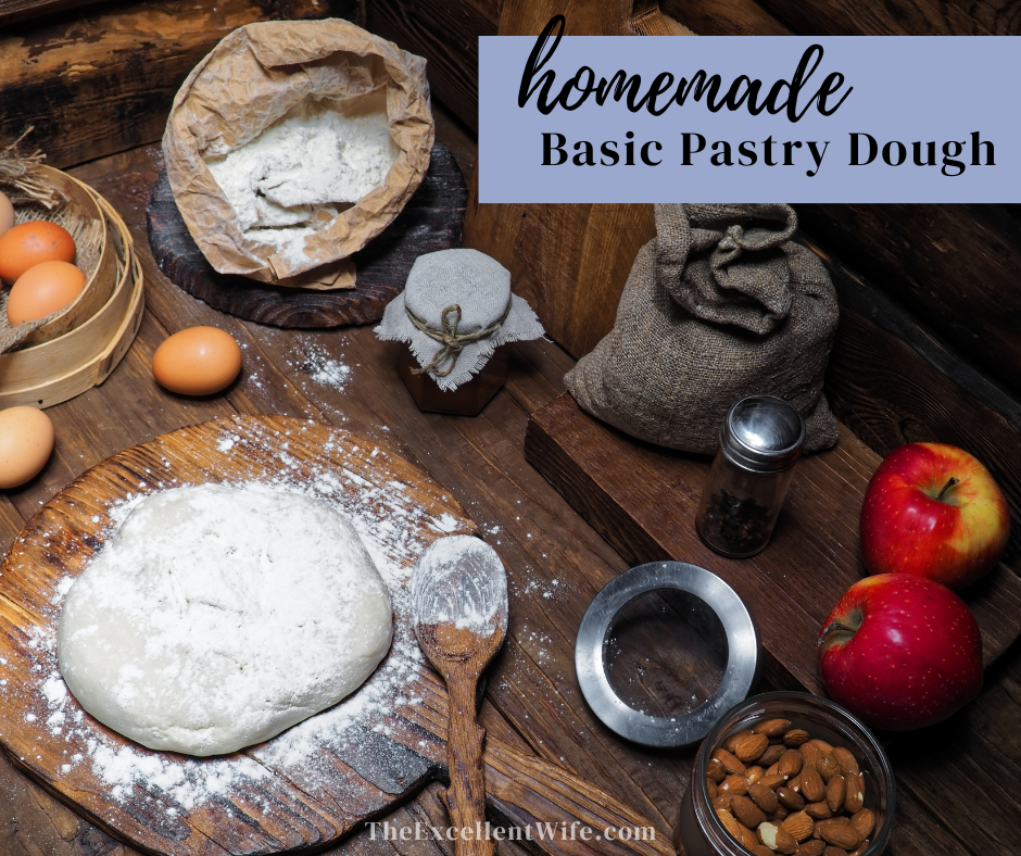 Basic Pastry Dough (for pie crusts!)