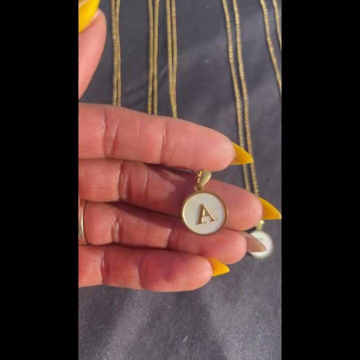 Thumbnail: Initial Necklaces (A,B, C,E, K, L,M, P,R,S,T)