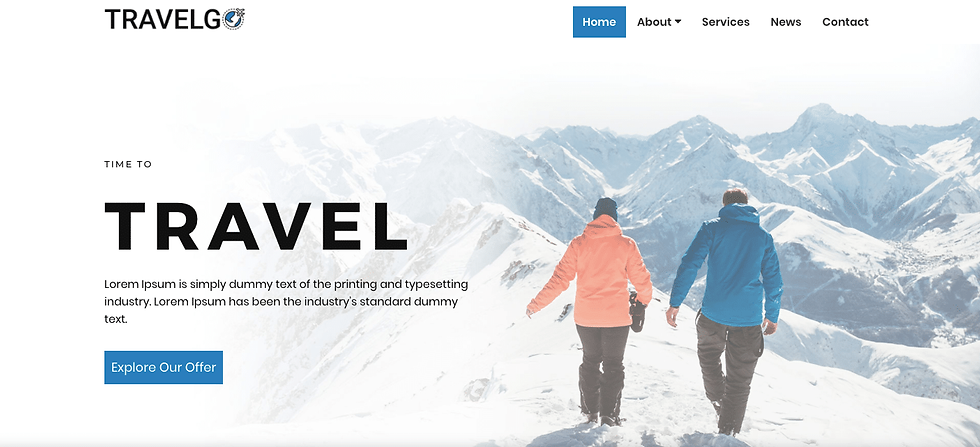 travelgo wordpress theme