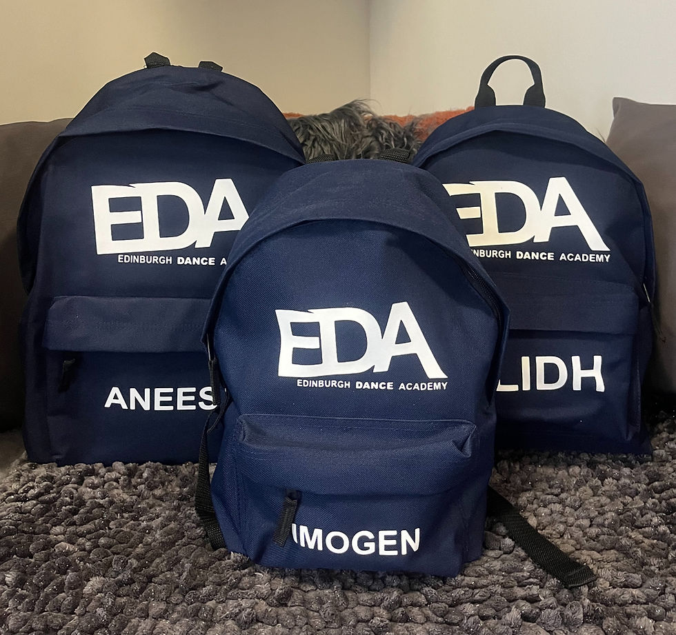 EDA navy backpack