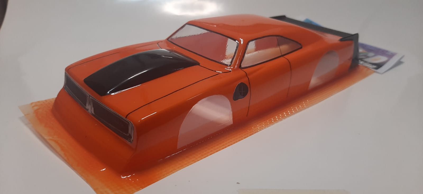 Carroceria (bolha) para Carros de Arrancada - DODGE CHARGER