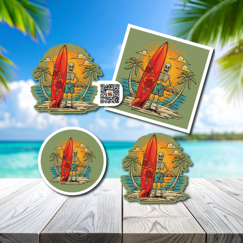 Sample Part Stickers Sticker Sample Pack - 5 Variety Styles | Sticky Prints Graphics