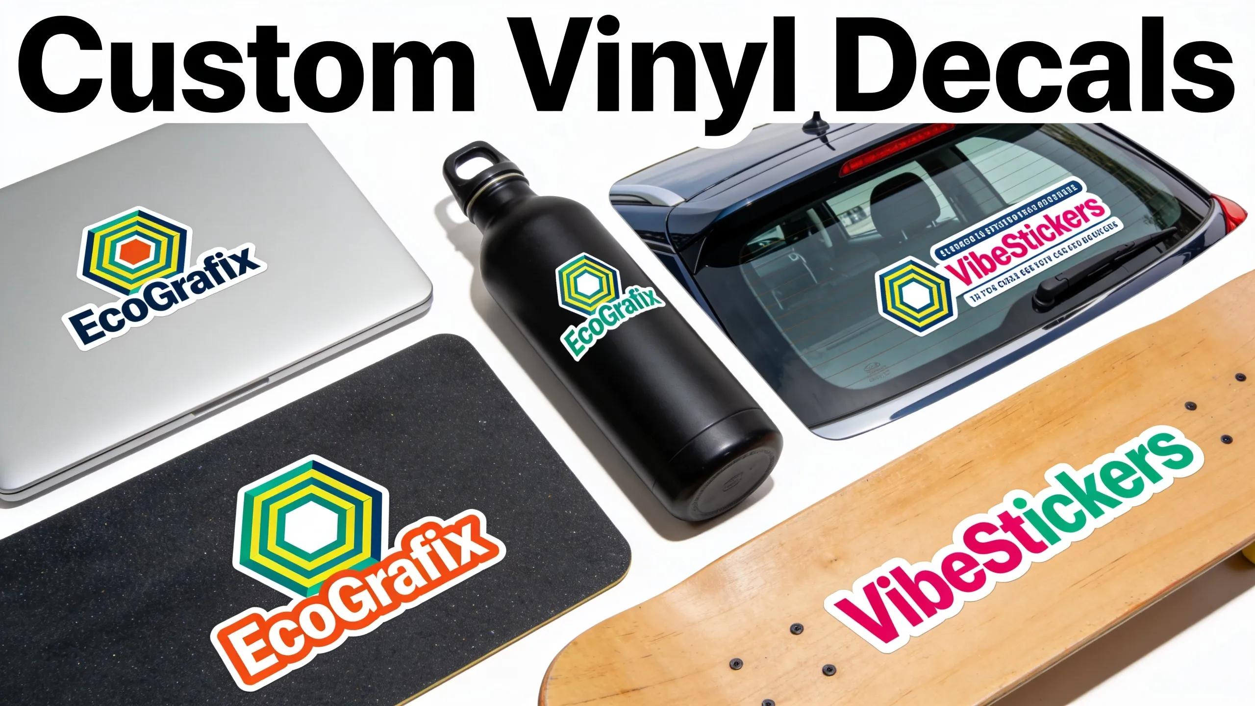 Stunning Custom Decal Design with Pantone Color Matching