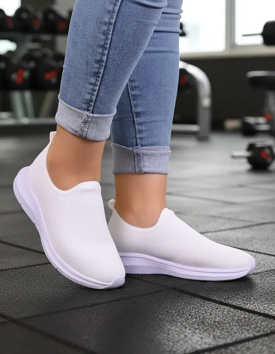 Miniatura: Tênis Feminino Meia S/ Cadarço Slip On
