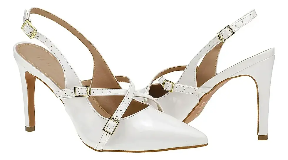 Miniatura: Scarpin Salto Fino Slingback 