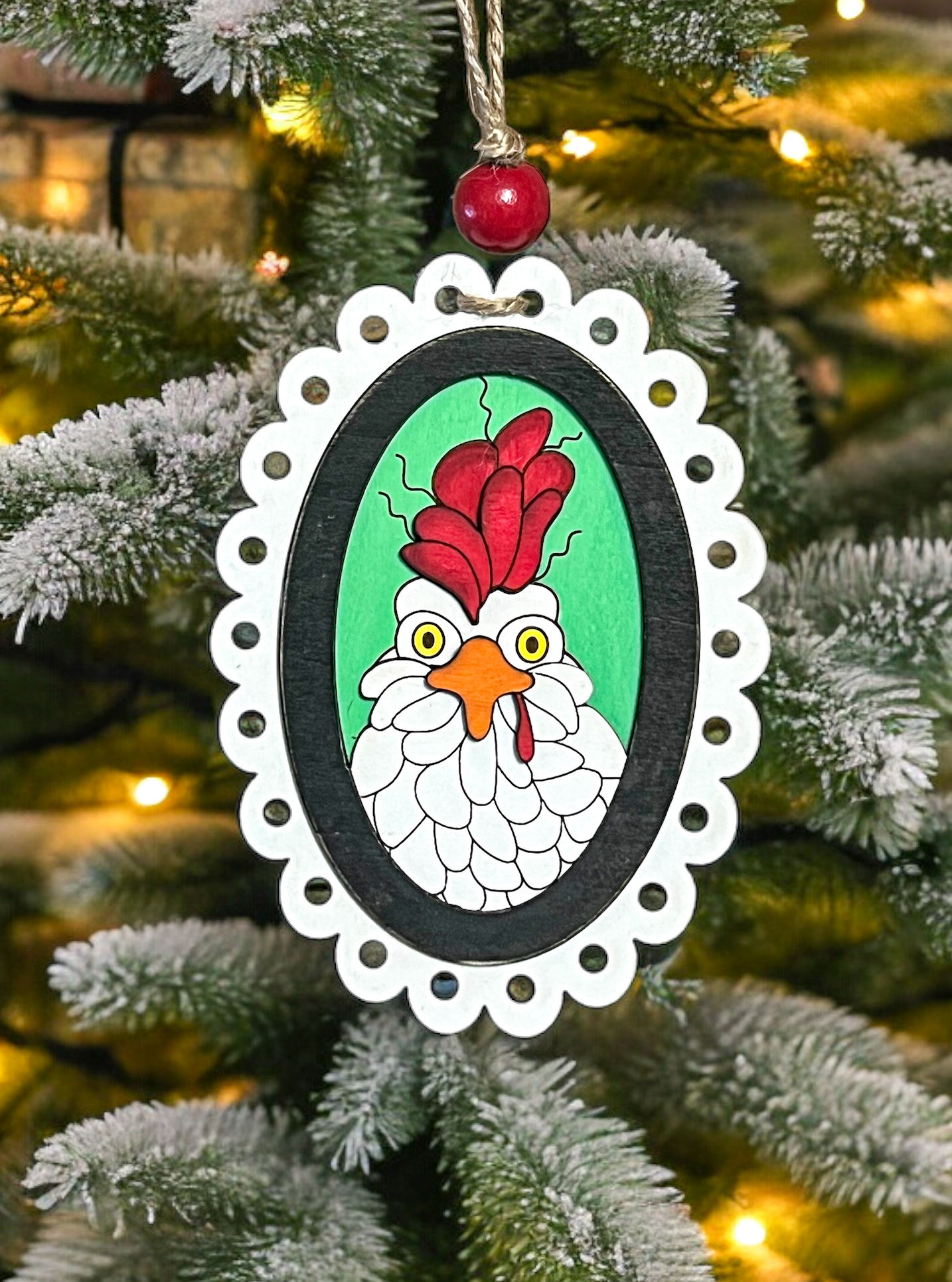 Chicken Ornament