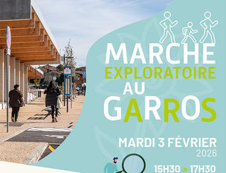 Marche déambulatoire du Garros