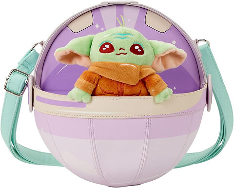 Loungefly Star Wars Baby Yoda The Mandalorian Shoulder Bag – “Precious Cargo” Design