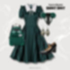 Haunted Mansion Ghost Host DIY costume featuring striped dress, themed Minnie ears, Loungefly bag, and ghostly accessories for MNSSHP.