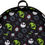 Thumbnail: Nightmare Before Christmas Loungefly backpack interior with Jack Skellington, Oogie Boogie, and Sally character print