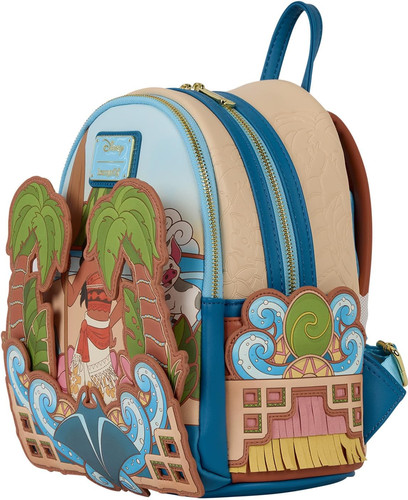 【Loungefly】モアナと伝説の海 マウイ サメ頭 バックパック Moana Loungefly Backpack – Moving Palm Trees & Island Vibes