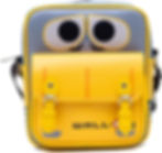 Front view of Disney WALL-E Crossbody Bag featuring WALL-E inspired design, perfect for Pixar bounding