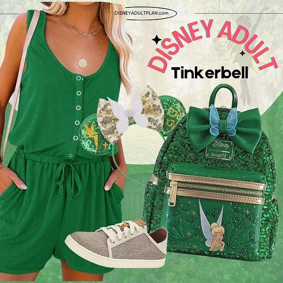 Tinker Bell DisneyBound Outfit Ideas for Adults Tinker Bell DisneyBound Outfit Ideas for Adults