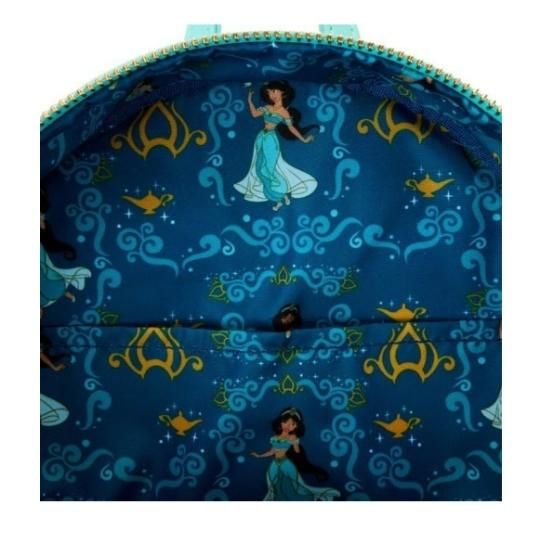 Thumbnail: Interior custom linen Loungefly Disney Aladdin  Backpack