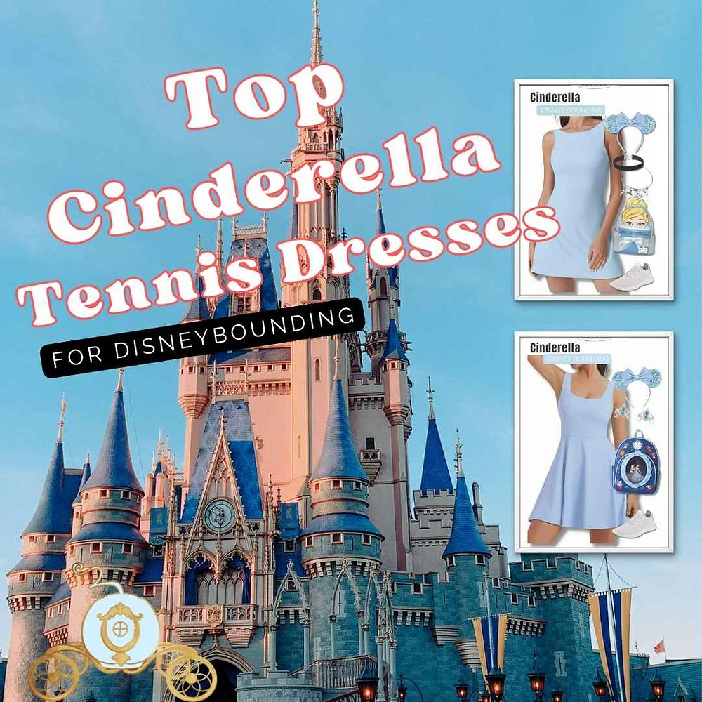 5 Blue Tennis Dresses for Cinderella DisneyBounding
