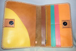 母子手帳ケース(馬毛皮)