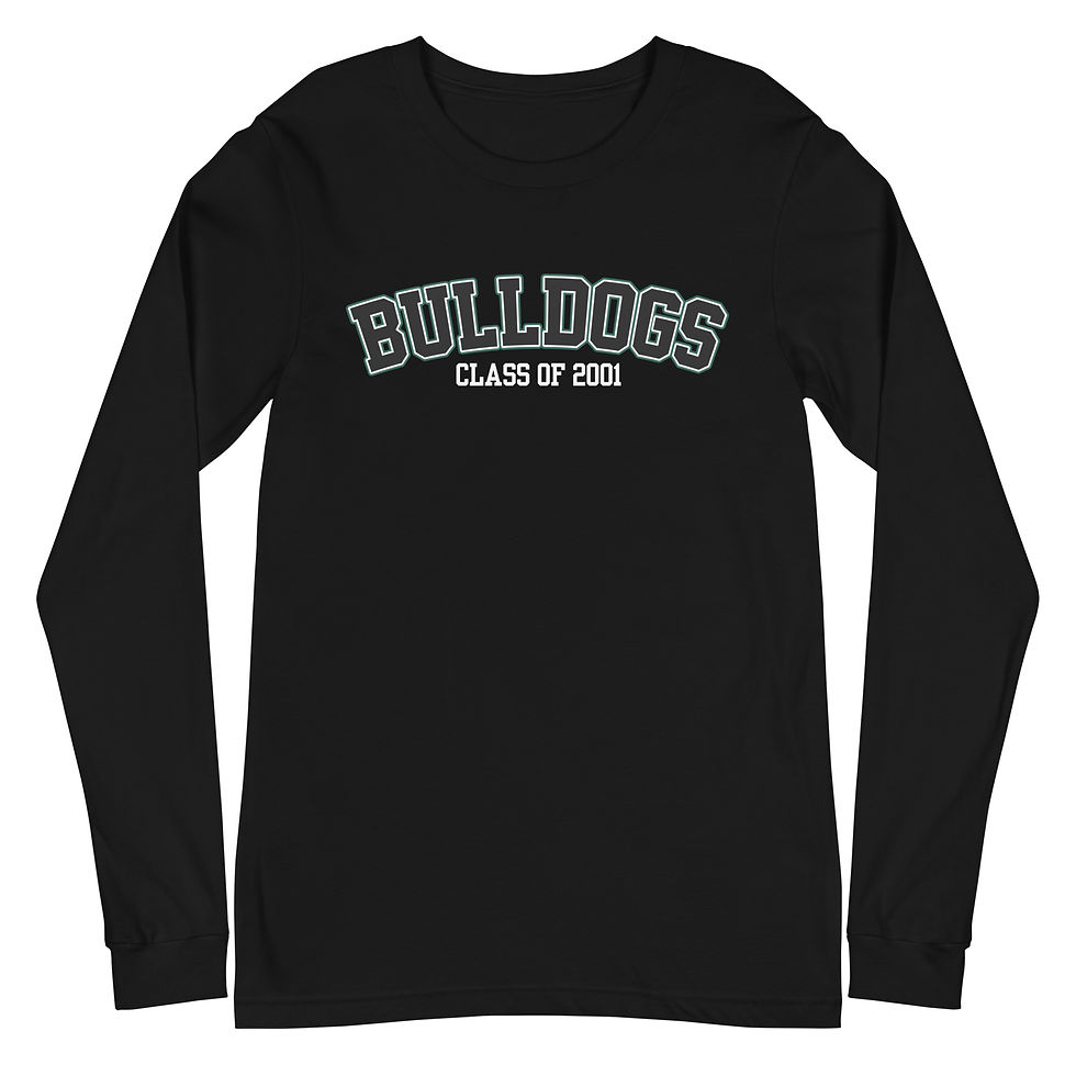 Thumbnail: Unisex Long Sleeve Tee - Bulldogs