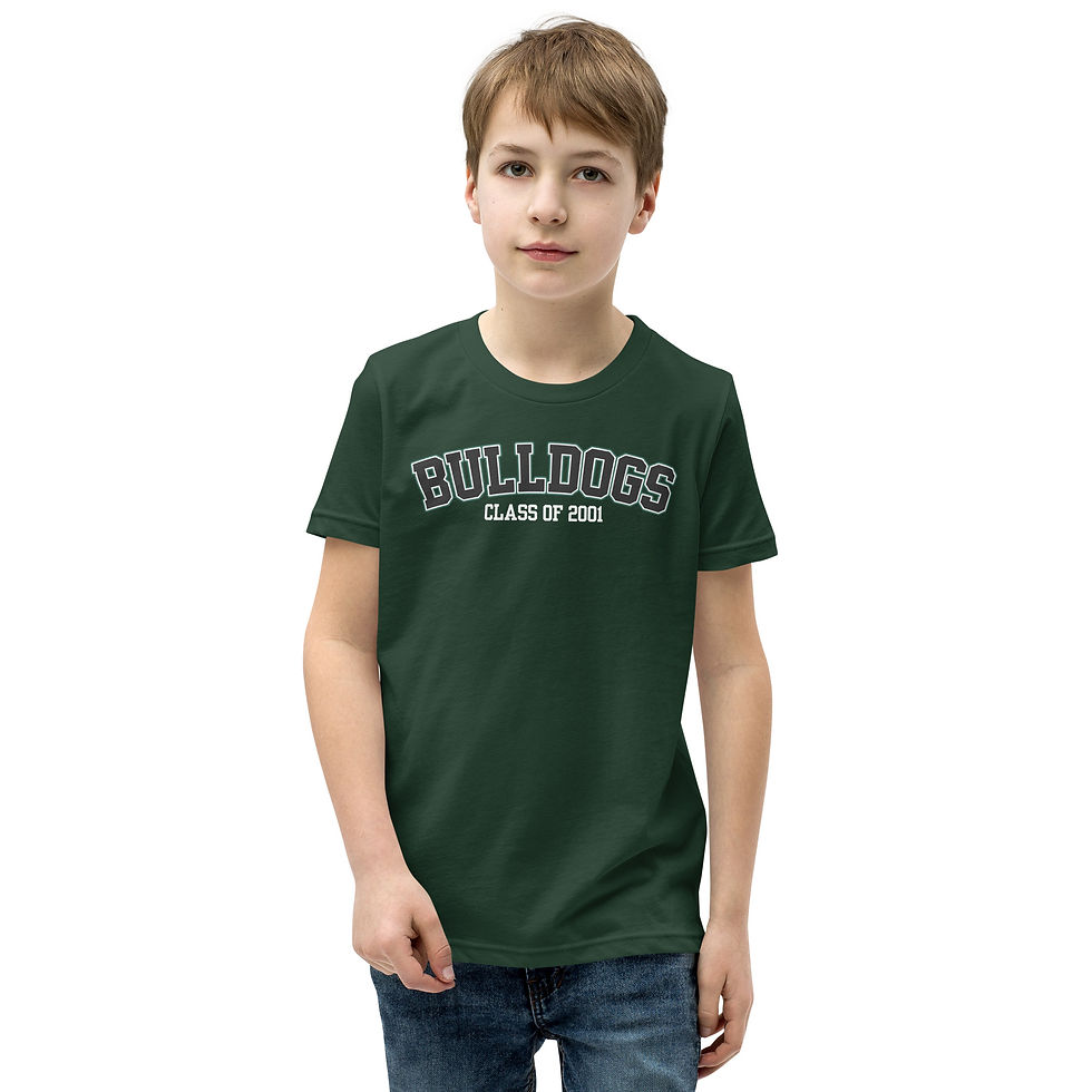Thumbnail: Youth Short Sleeve T-Shirt - Bulldogs