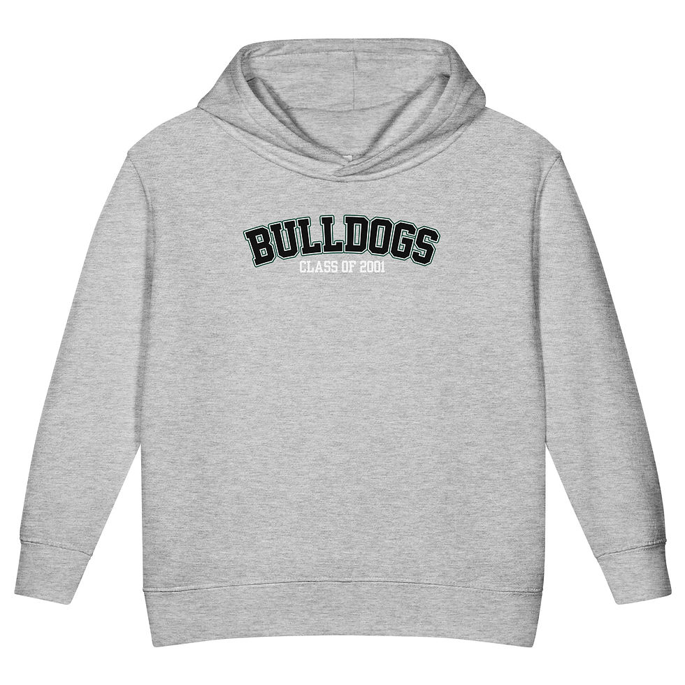 Thumbnail: Toddler fleece pullover hoodie - Bulldogs