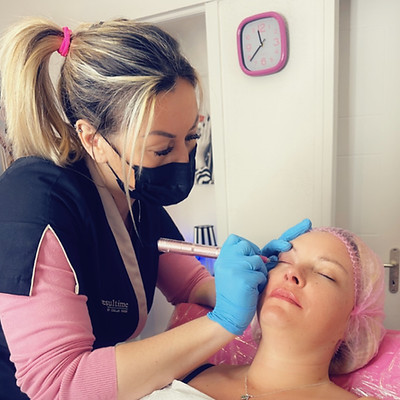 Formation microblading sur modele