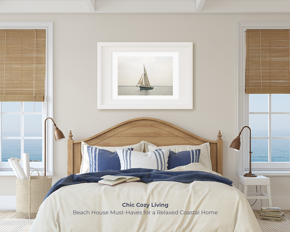 Beach House Decor, A Soft Coastal Color Palette