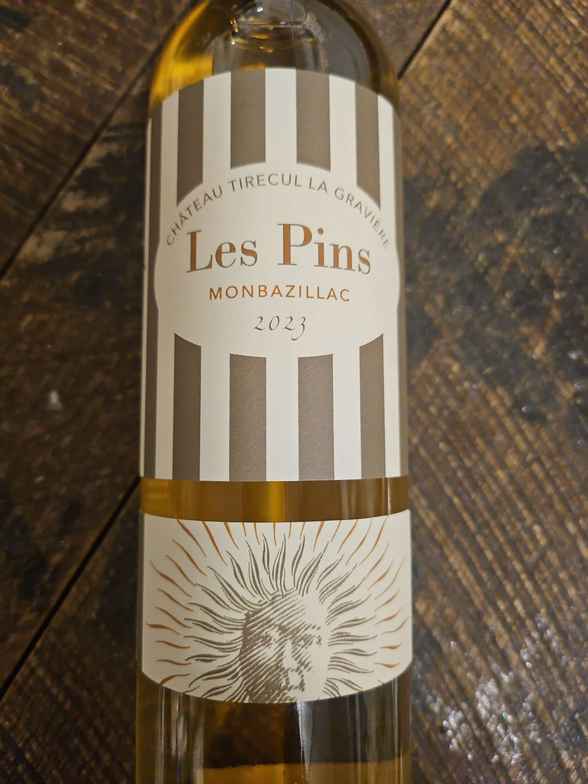 Château Tirecul La Gravière Les Pins, AOP Monbazillac (50cl) [Organic] 2023