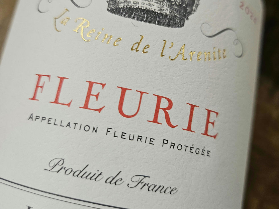 Fleurie La Madone La Reine de l’Arenite, AOP Fleurie