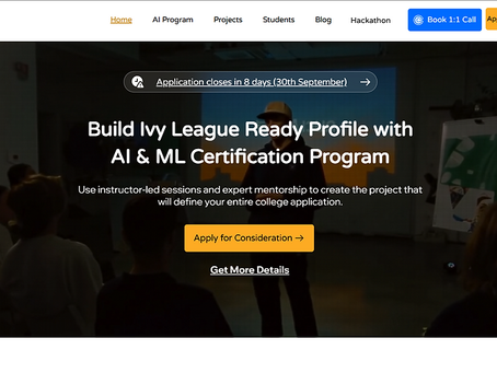 Top AI summer programs in Silicon Valley for college-bound teens
