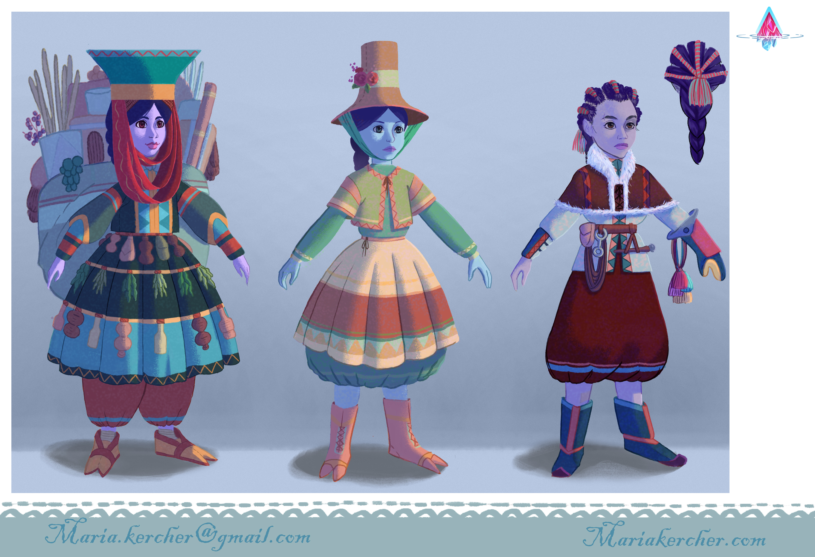 3 Characters
