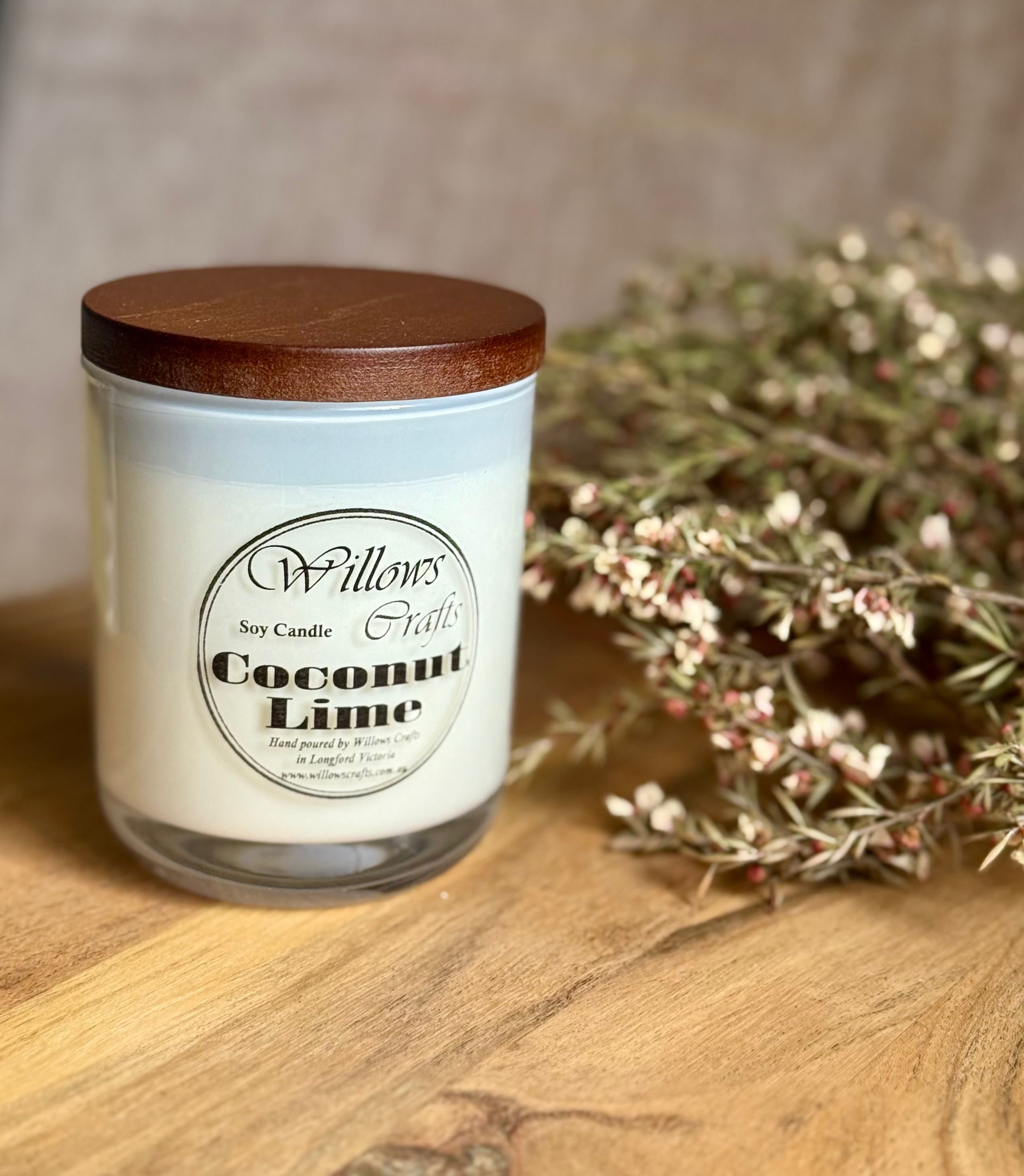 Coconut Lime Soy Candle 150g