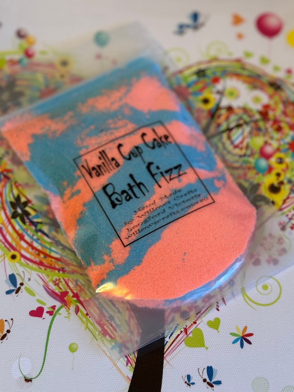 Vanilla Cup Cake Bath Fizz